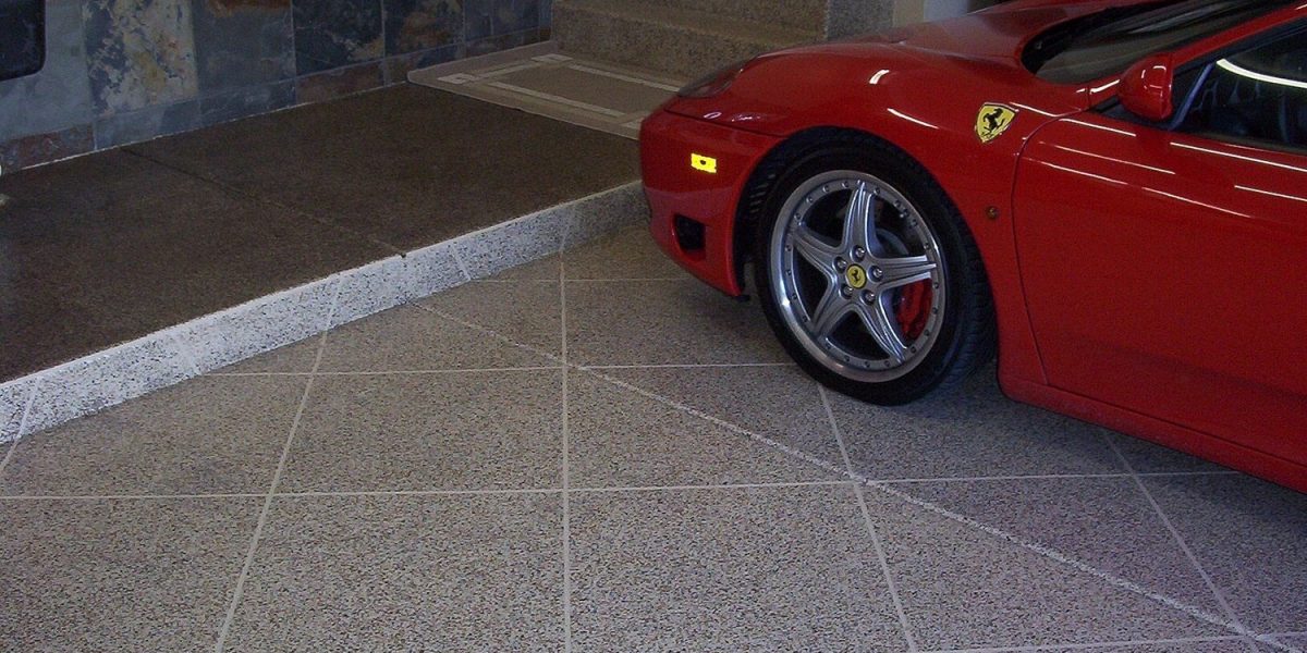 Ferrari Epoxy Garage